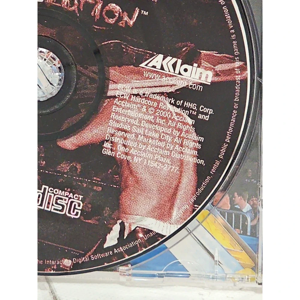 Ecw-Hardcore Revolution - Sony PlayStation 1